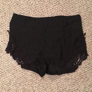 Black shorts